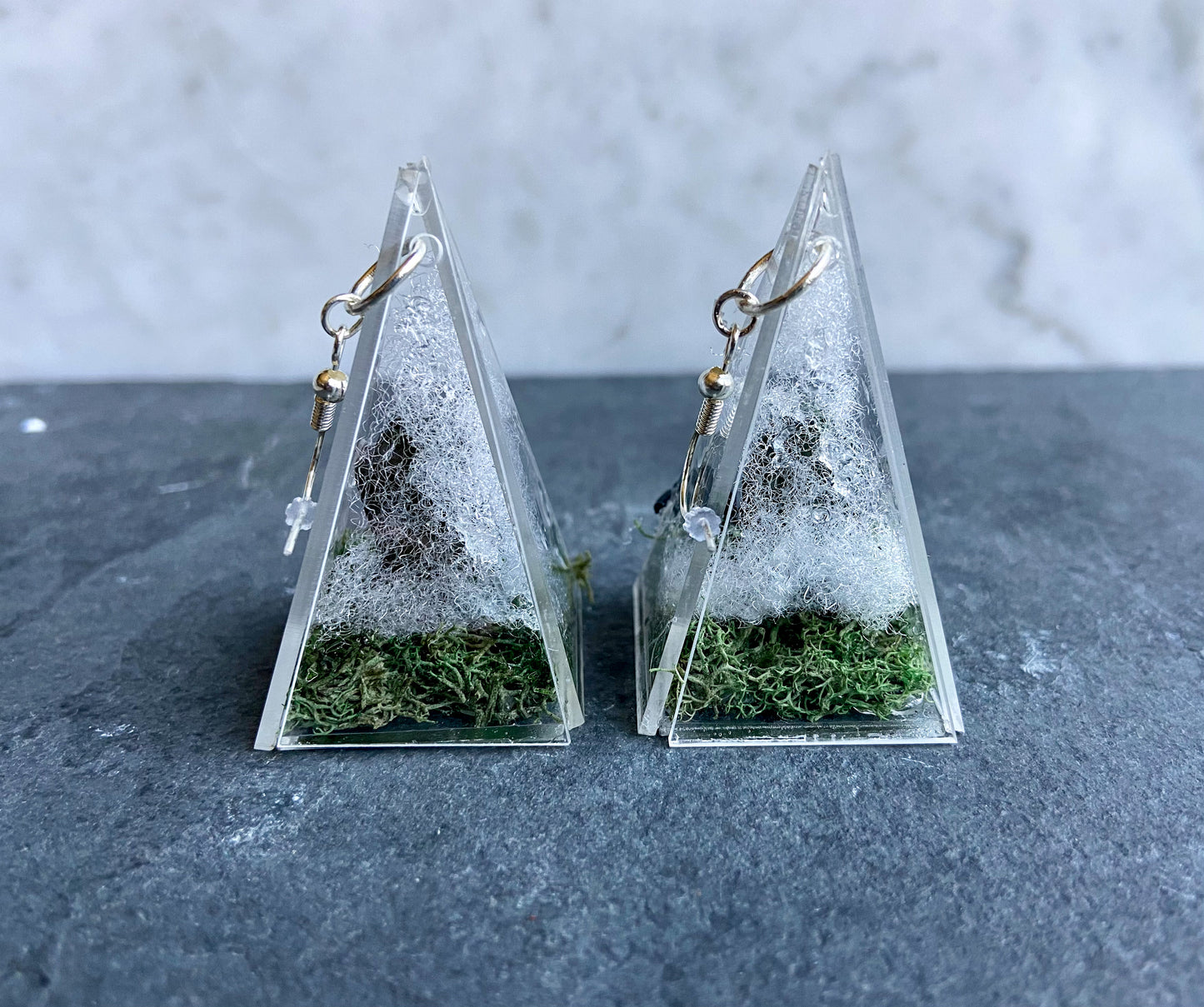 Spider-Filled Graveyard Earrings