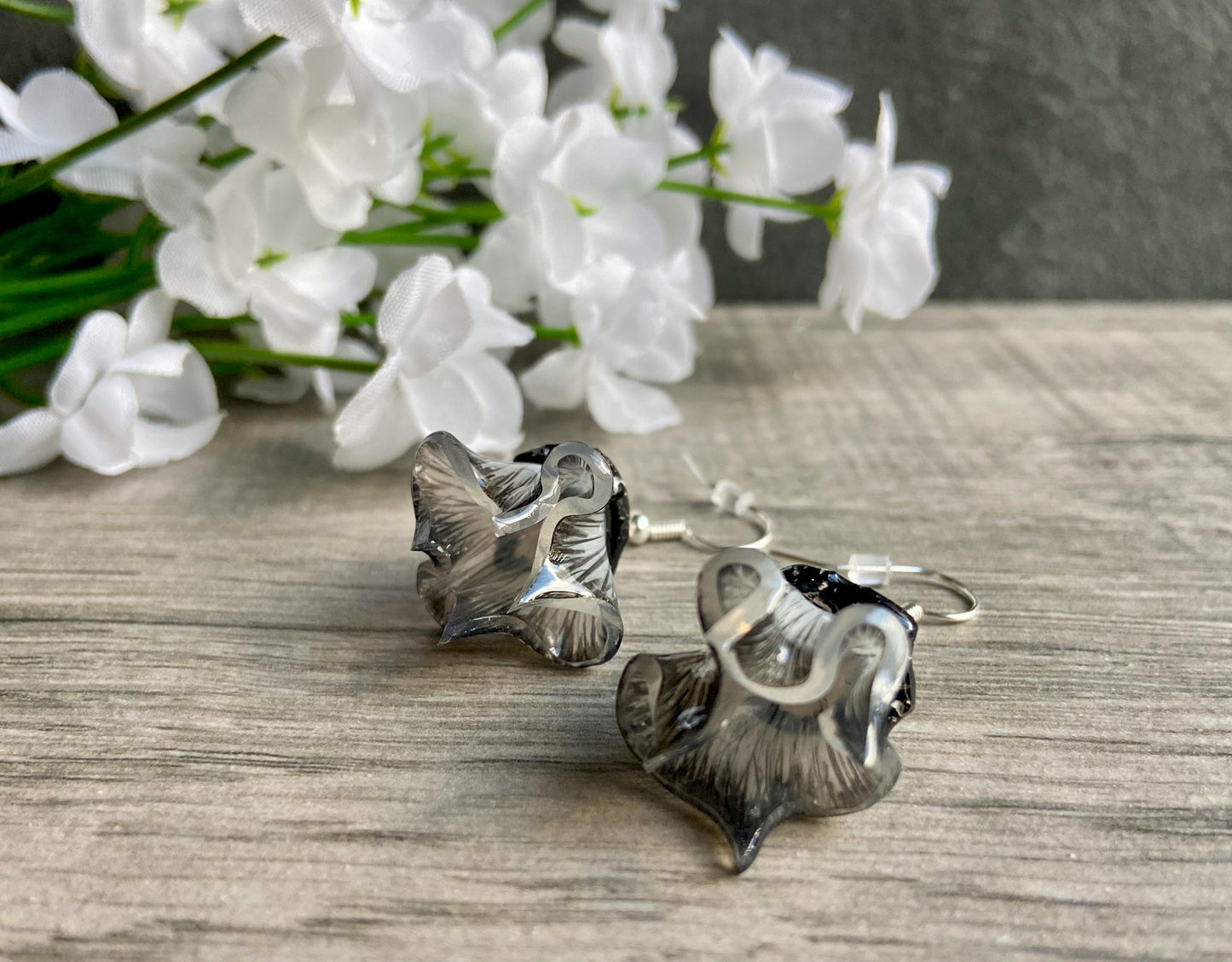 Mushroom Ghost Earrings